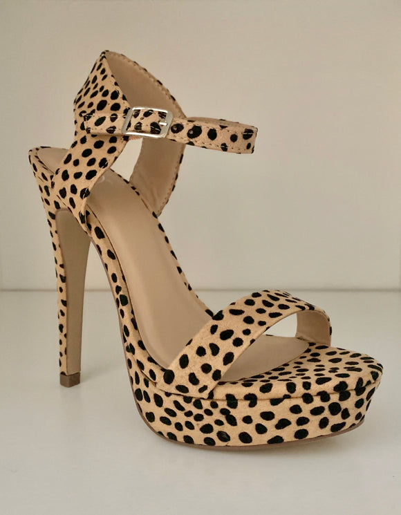 Desert Leopard Heels