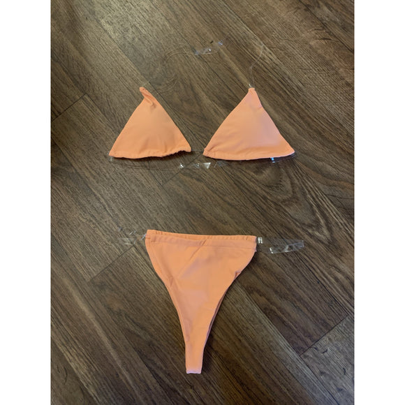 Invisible Coral Micro Bikini