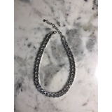 Shiny Hammered Necklace