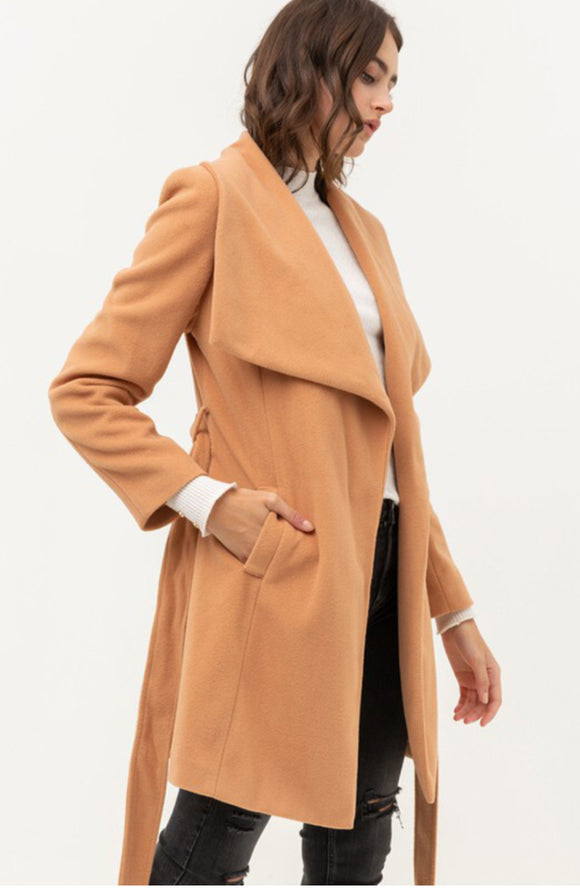 Camel Vanessa coat