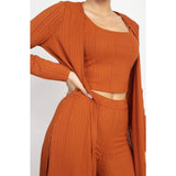 Rust three piece set