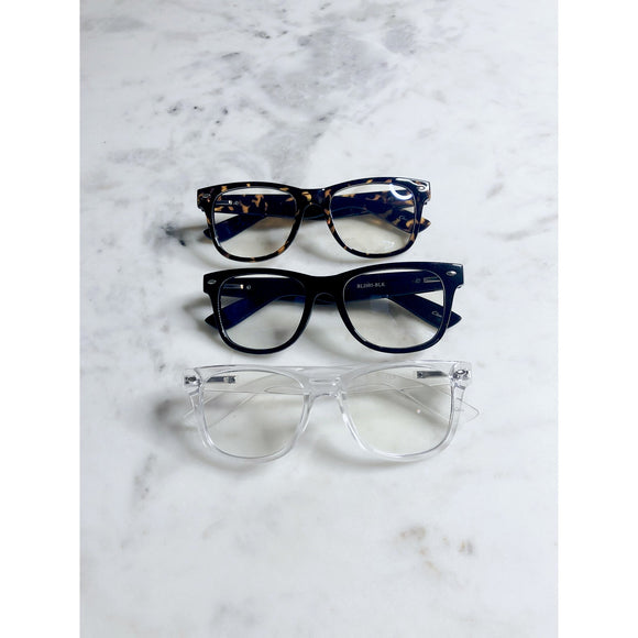 Nerdy style blue light blocking glasses